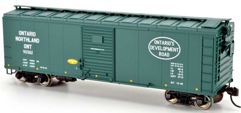 HO 40' Steel Side Box Cars History