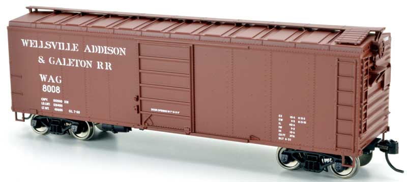 HO 40' Steel Side Box Cars History